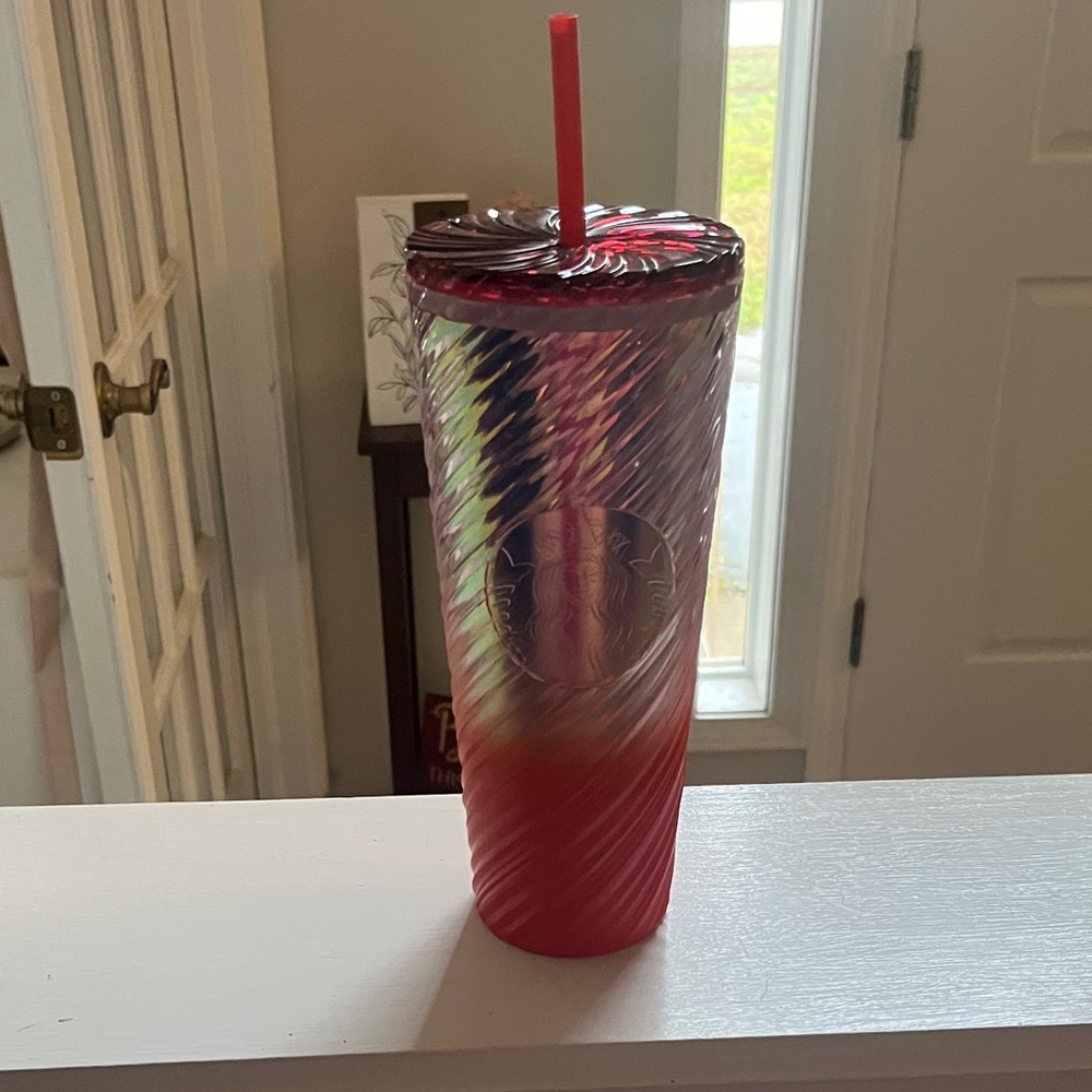 Starbucks orange Tumbler. Brand new!